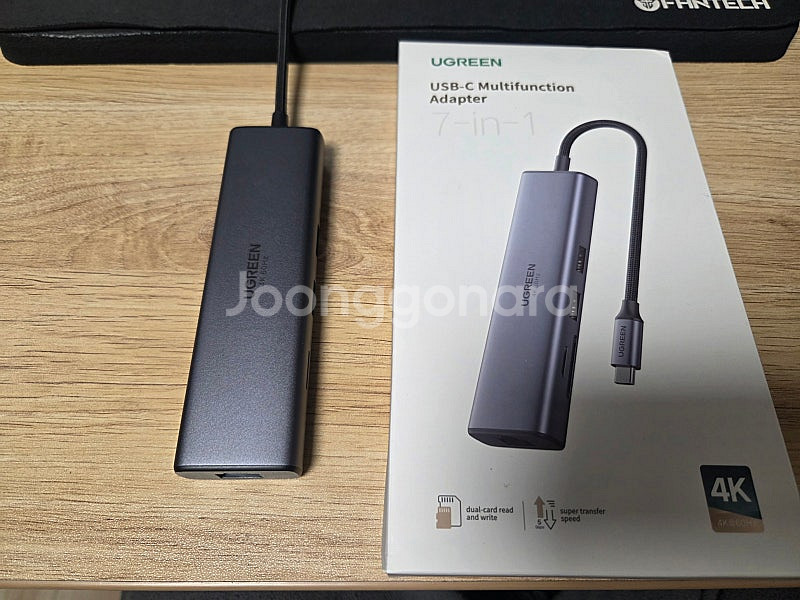 유그린 7in1 C타입 HDMI 4K 60Hz 기가랜 ...--0