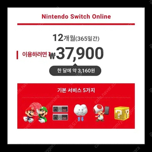 닌텐도 패밀리플랜 8명