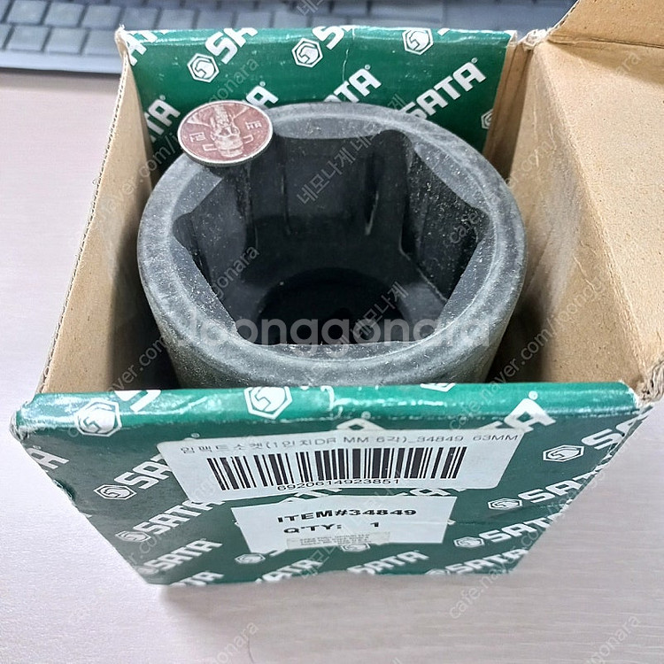 미국브랜드 sata 1인치 임팩트소켓 63mm 미사용--0