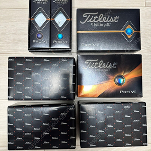 [골프공 새제품] 타이틀리스트 프로 V1, 브리지스톤 Tour B XS 다수