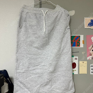 [클로브/clove] 스웻 스커트 - 롱, New Active Sweat skirt_Women (Light Grey)