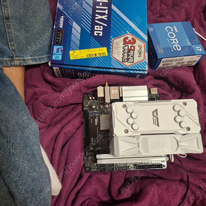 i7 12700kf b660m itx 보드셋