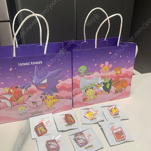 이삭 포켓몬 뱃지2차 (레어, 피카츄, 식스테일)전설