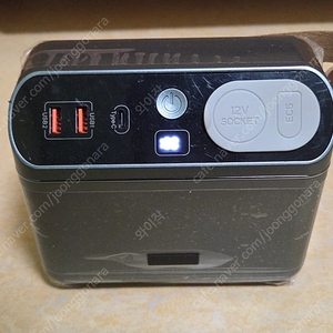 캠핑용 파워뱅크 보조배터리 60000mAh 150W 출력 지원 (+ 220V 인버터 150W출력 + 차량 긴급시동 점퍼스타터)