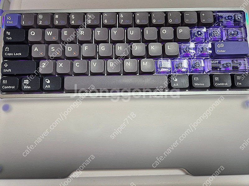 누피 NUPHY AIR60 래피드트리거 게이밍 텐키리스...--0