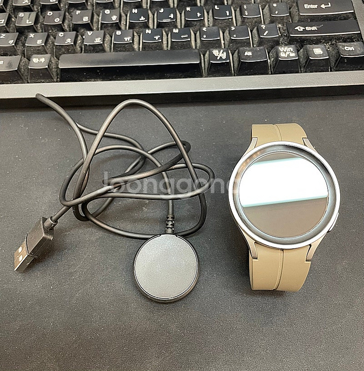 갤럭시워치5프로 LTE 그레이 45mm 상태좋은 중고8...--0