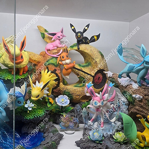 포켓몬스터 레진 DM스튜디오 이브이시리즈 팝니다