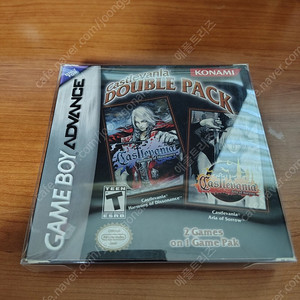 Gba 캐슬베니아 더블팩