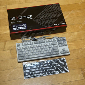 리얼포스 무접점 저소음 R2TLSA 키보드 아이보리 45g PFU limited edition