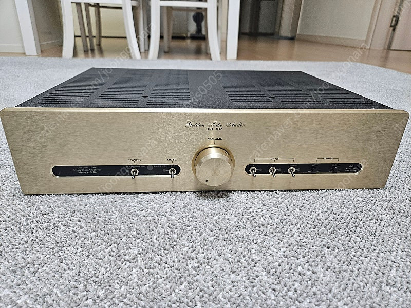 진공관 인티앰프(golden tube audio si-50) 이미지
