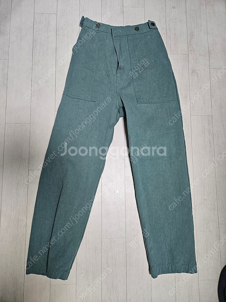 율하네 율하맘 칼라팬츠 민트색상 160이상사이즈--4