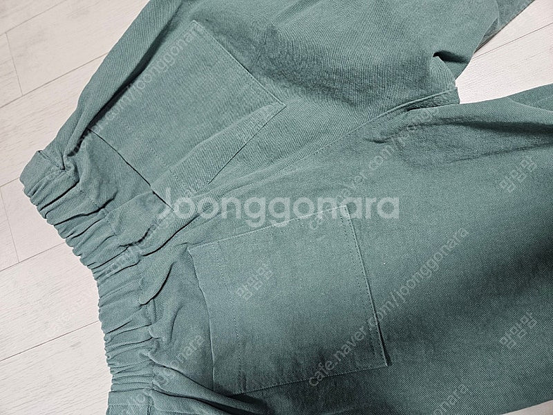 율하네 율하맘 칼라팬츠 민트색상 160이상사이즈--8