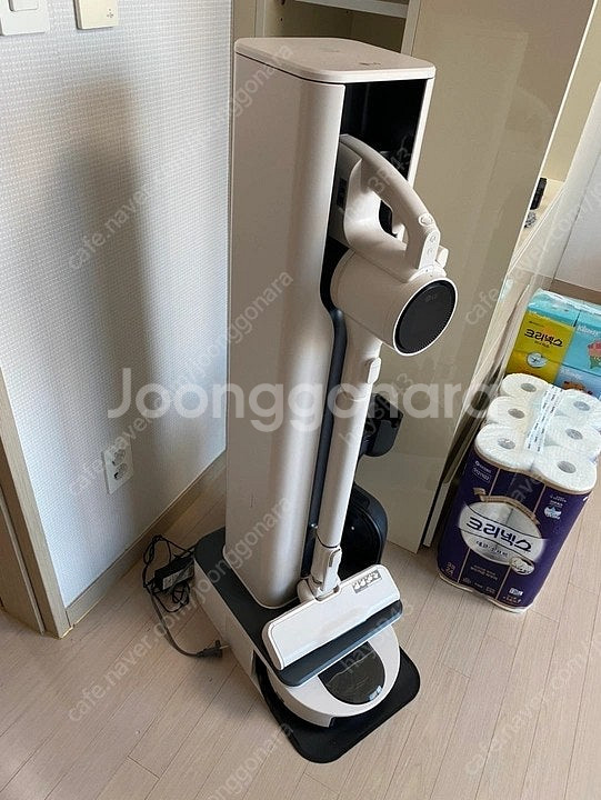 올인원타워청소기(M9로봇청소기+A9청소기) 거이새것--3