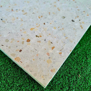 아름답고 내구성이 뛰어난 테라조타일 400x400x17mm 유광 대리석 화장실 욕실 베란다 주방용 팝니다
