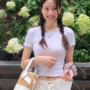 오스트카카 리카 미니 라탄백 화이트