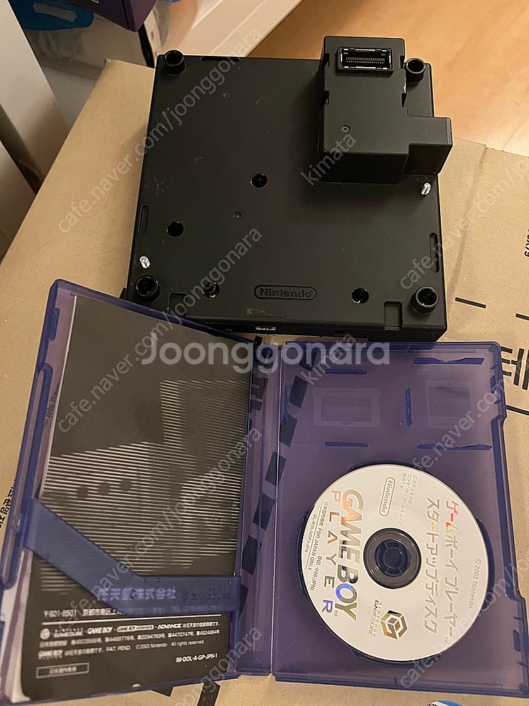 게임보이 플레이어 블랙 구동cd 포함--0
