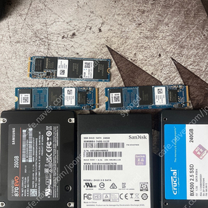 2.5” Sata3 / m.2 nvme ssd 250g