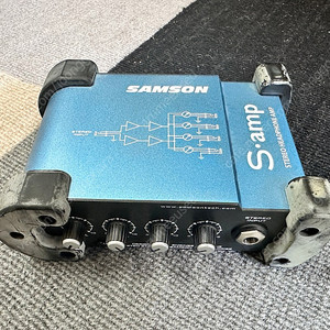 샘슨 S-AMP 헤드폰 앰프 (4채널 개인 볼륨 컨트롤) 팝니다.