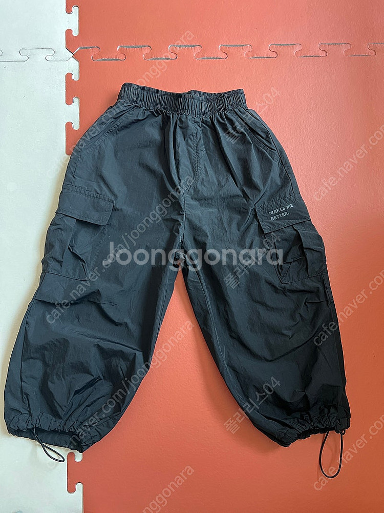 므므브 조거팬츠 xl사이즈 블랙--0