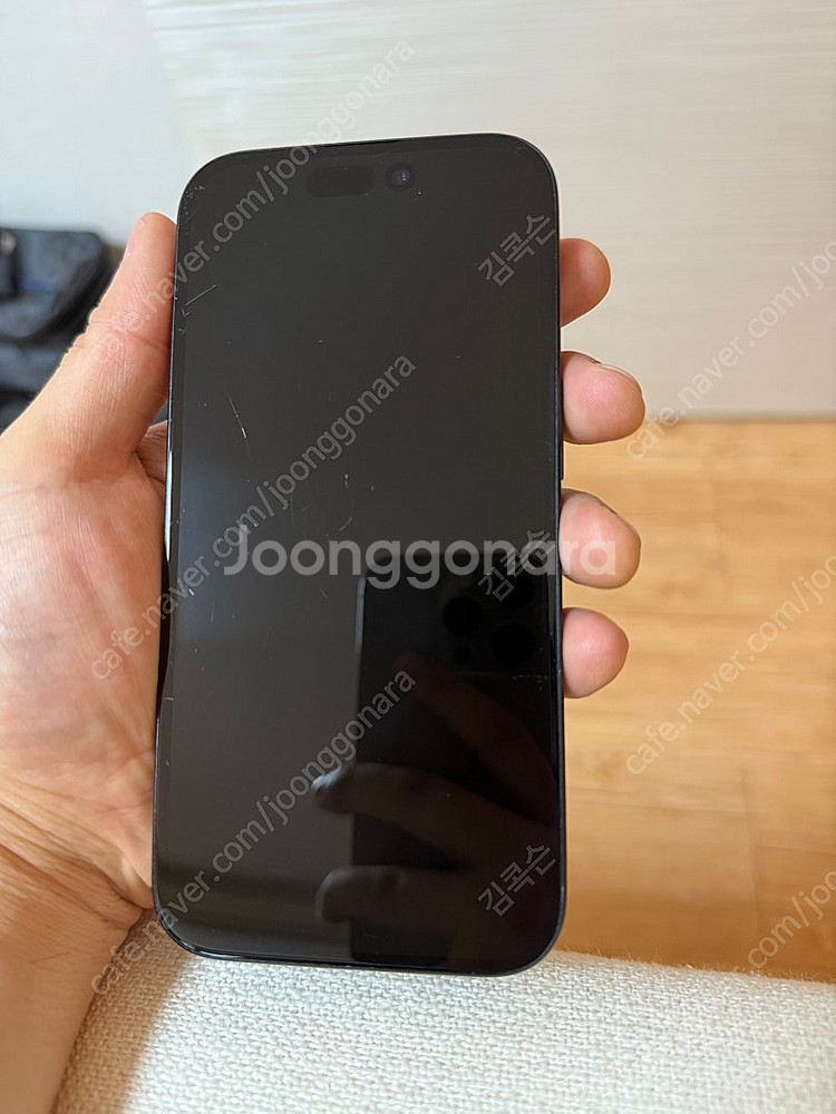아이폰 16 일반 블랙 512기가 배터리 효율 100%...--2