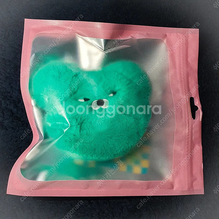 와사비베어 파우치 키링 새상품--1