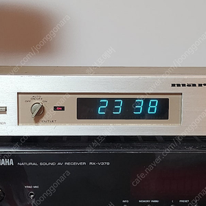 레트로 고전 마란츠 AT-6 오디오 디지털 타이머 엔틱 디자인
