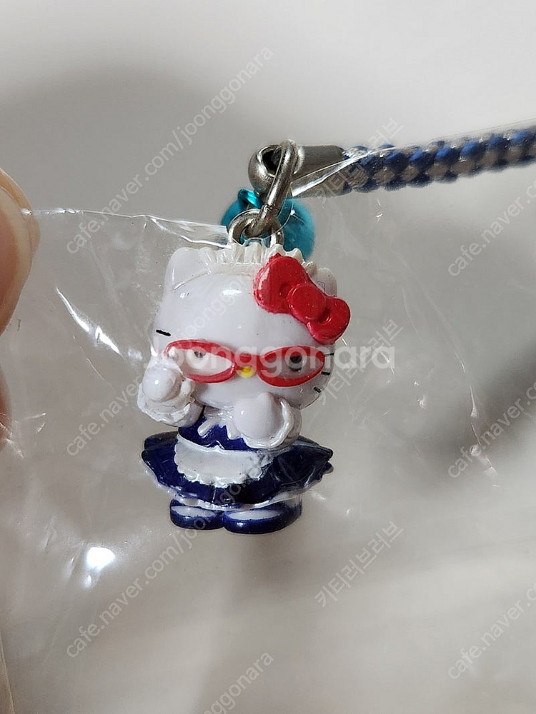 고전 헬로키티 안경 메이드 키티 스트랩 고전키티 빈티지...--1