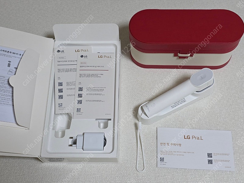 LG 프라엘 더마쎄라~ 새 카트리지, 케이스, 본체 판매합니다. 빠른처분 원해서 가격 낮게 올렸어요!!