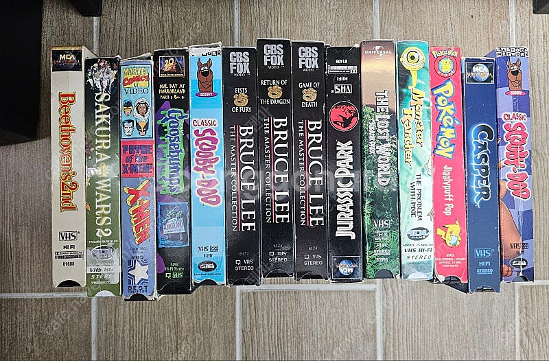 디즈니 VHS 영화 및 애니메이션 컬렉션 판매합니다.--1