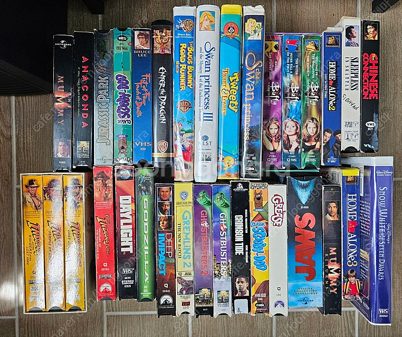 디즈니 VHS 영화 및 애니메이션 컬렉션 판매합니다.--4