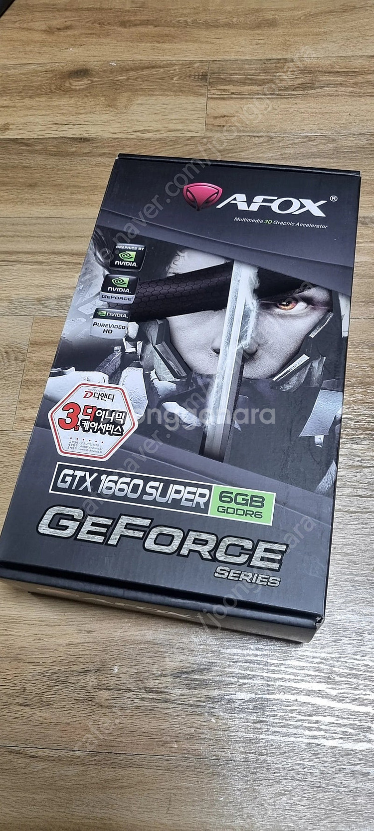 AFox1660super 6gb 무상 보증 내년까지--0
