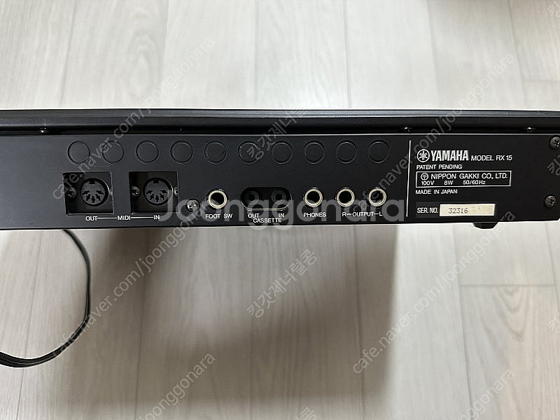 Yamaha Rx-15 리듬 프로그래머--1