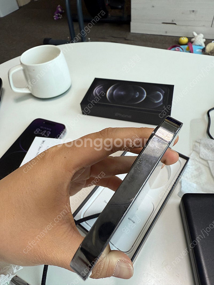 아이폰12 pro 256G 생활기스 있음 파손 X 배터...--5