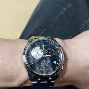 티쏘 꾸뜨리에 GMT 검판 외눈박이 팝니다~