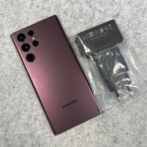 갤럭시S22울트라 버건디 256G 23년1월개통 가성비 단말기 정상해지 공기계 22만원 판매합니다