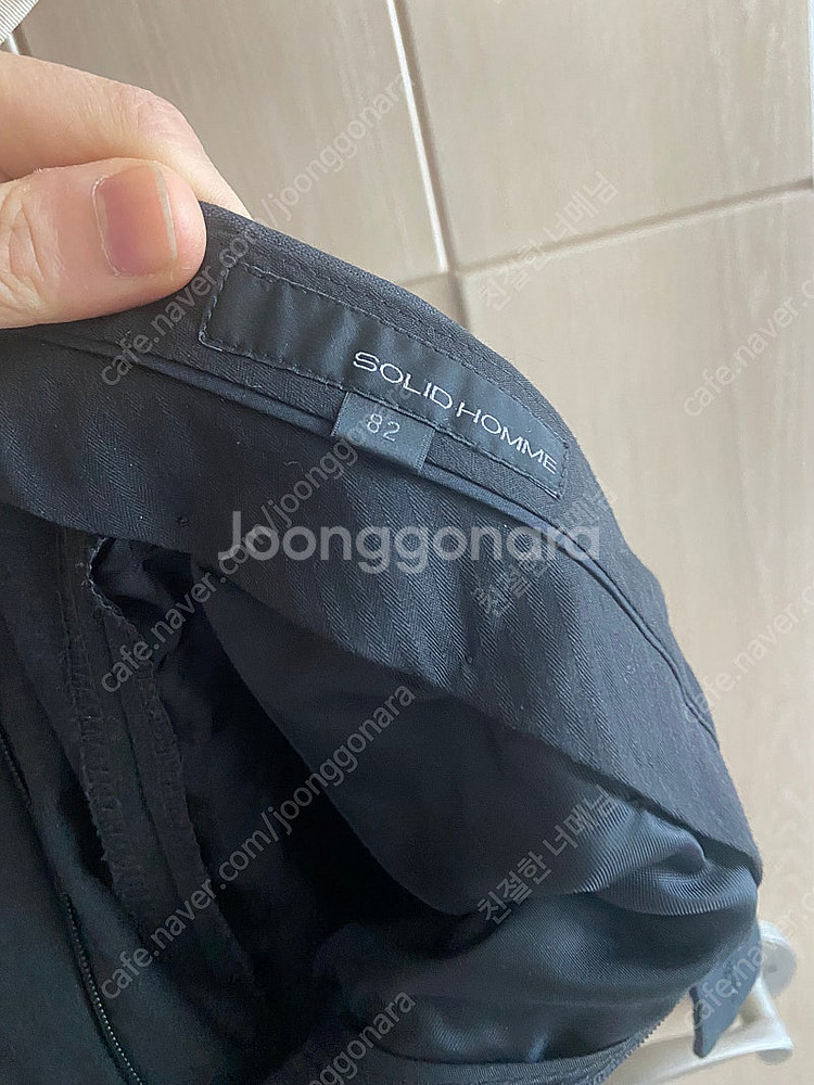 솔리드 옴므 남성정장--1