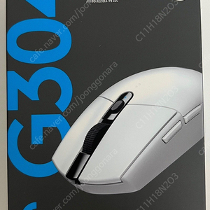 [미개봉]로지텍 G304 마우스 화이트 팝니다