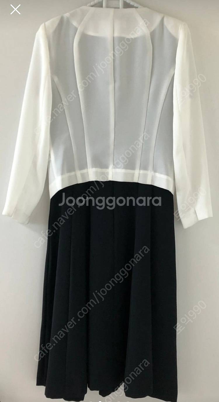 에꼴드파리 블랙 민소매 원피스 팝니다--1