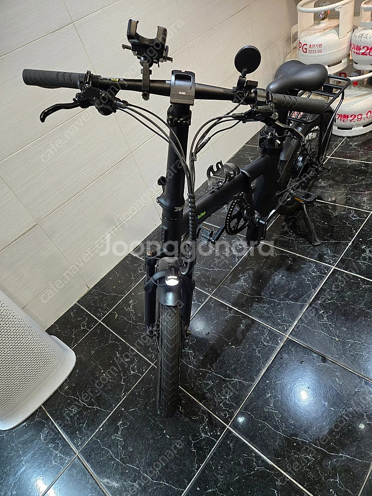 23년식 퀄리 Q투어 500w 48v 블랙 전기자전거--1