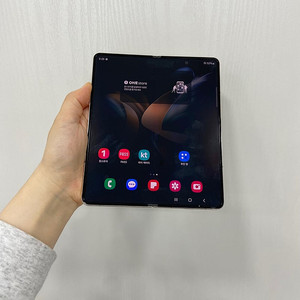 84831 갤럭시Z폴드4 베이지 512GB 부산 중고폰 팝니다 52만원