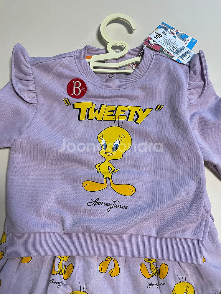 (새상품) 베베드피노 루니툰즈 트위티 원피스 100사이즈--2