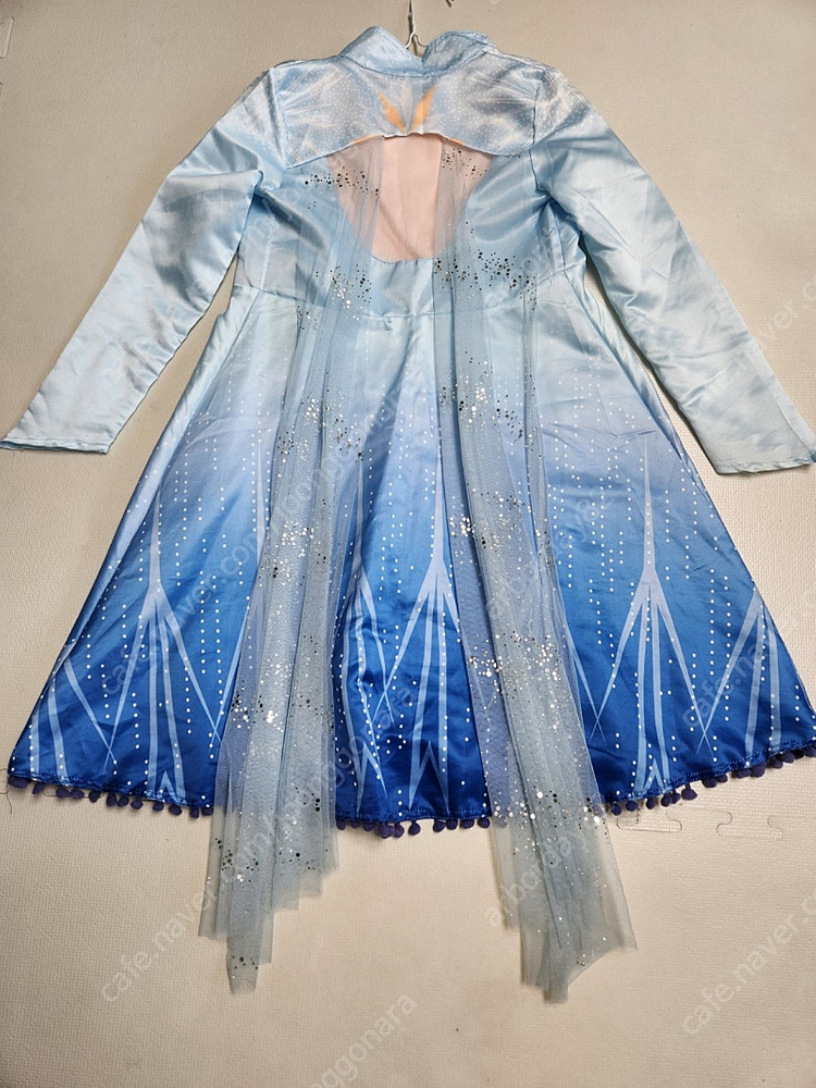 할로윈 의상 고급 엘사 드레스 공주 원피스 쓰리피스 세트 150사이즈 택포--1