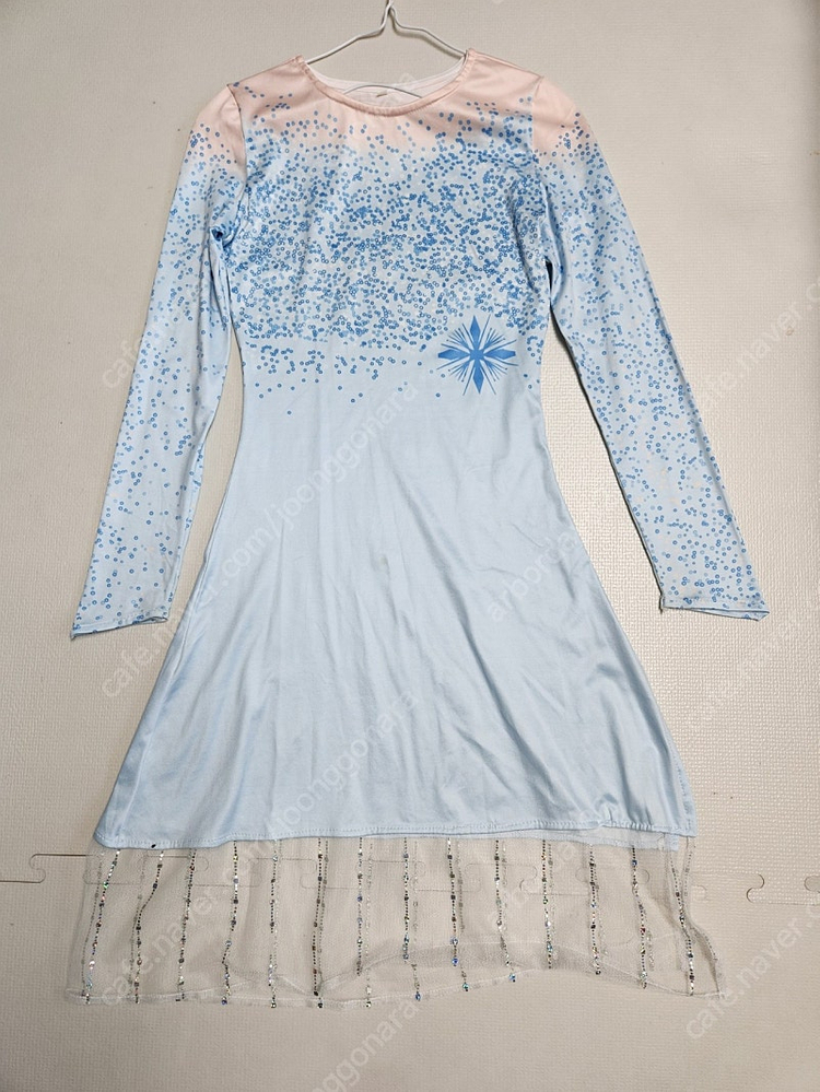 할로윈 의상 고급 엘사 드레스 공주 원피스 쓰리피스 세트 150사이즈 택포--2