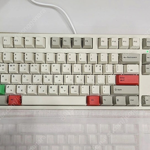 레오폴드 FC750PBT 화이트 투톤 저소음 적축 (풀박, 블루투스 모델)
