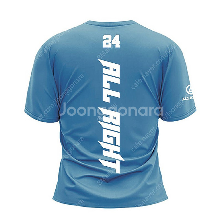 올라잇 메쉬홀 오버핏 반팔티 2장--1