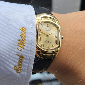 [정품] 롤렉스 셀리니 샴페인골드 골드로만 18K 옐로우골드 디버클 금통 (Rolex Cellini 18K Yellow Gold)