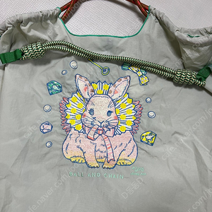 볼 앤 체인 에코백 라지 사이즈