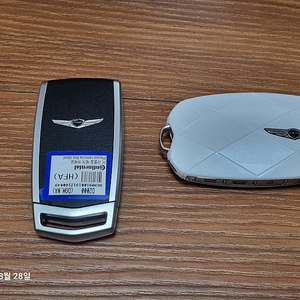 제네시스 G80, GV70, GV60, GV80, G90 차량키 외관 케이스 리뉴얼 및 신형 스마트 스페어키 추가 제작 가능