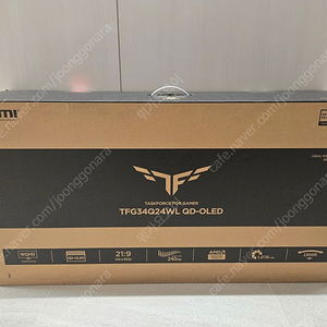 한성컴퓨터 WQHD QD-OLED 리얼 240 USB Type-C 게이밍 모니터(34인치)