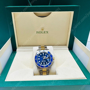 롤렉스 서브마리너 청판 콤비 청콤 41mm (2023.04)